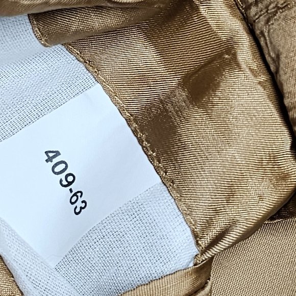 Mens Jacket Blazer Honey Brown100%  Camel Hair Satin Lined 2 Button Closure 46 R - Picture 7 of 15